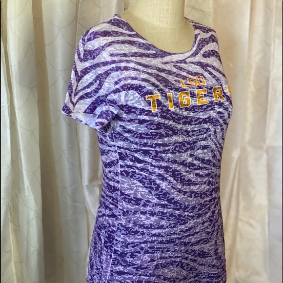 LSU Burnout Tee - Picture 2 of 5